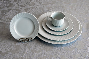 Whittur Co. Regina Plates and Serving Dishes